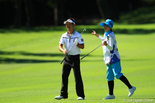 2012年 キヤノンオープン 初日 久保谷健一