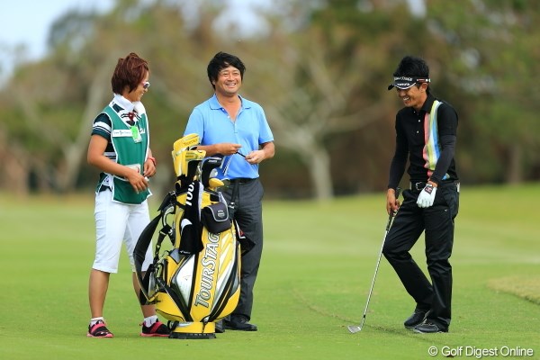 2012年 日本オープンゴルフ選手権競技 事前 横田真一 今週はTVの解説。本当はプレイしたかった？