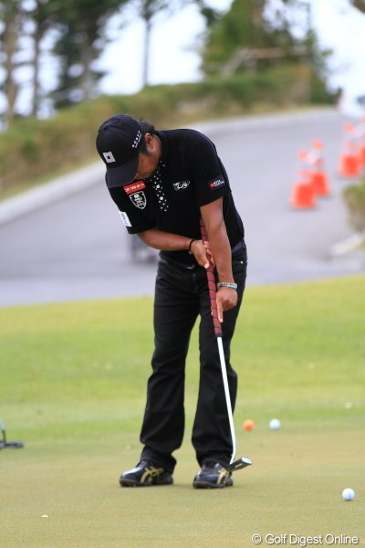 2012年 日本オープンゴルフ選手権競技 事前 片山晋呉