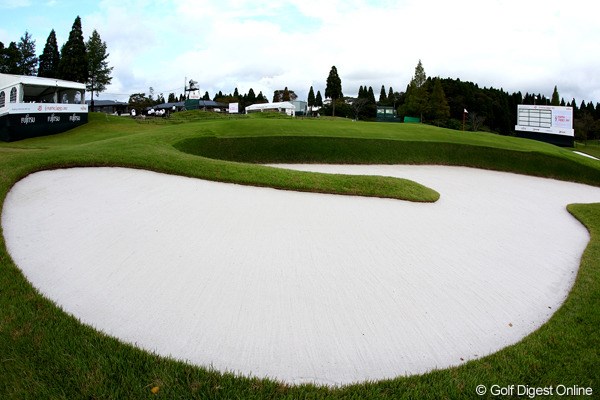 2012年 富士通レディース 事前 18番ホール