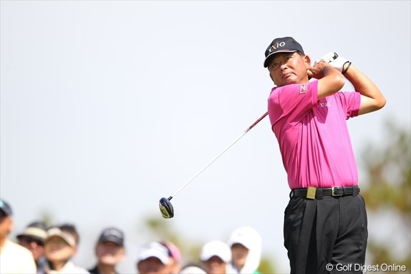 日本オープンゴルフ選手権初日／中嶋常幸