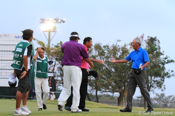 2012年 日本オープンゴルフ選手権競技 初日 AON