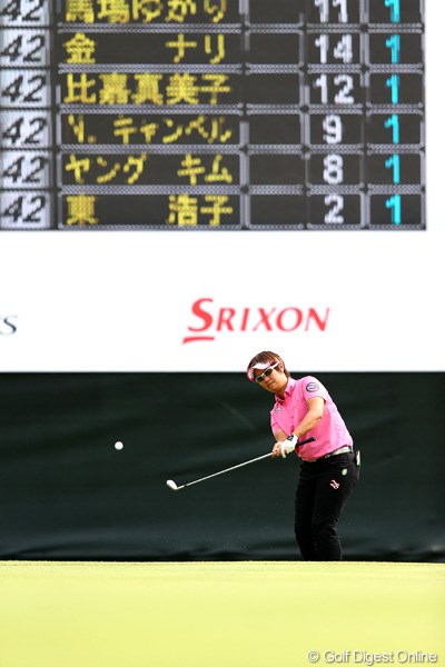 2012年 富士通レディース 初日 福田裕子