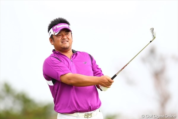 2012年 日本オープンゴルフ選手権競技 2日目  宮里聖志 兄の聖志は同コースで行われた「アジアジャパン沖縄オープン」で優勝、2位の成績を残している。