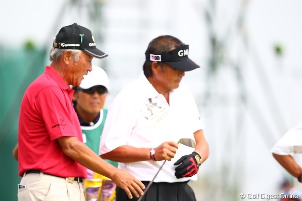 2012年 日本オープンゴルフ選手権競技 2日目  青木功＆尾崎将司