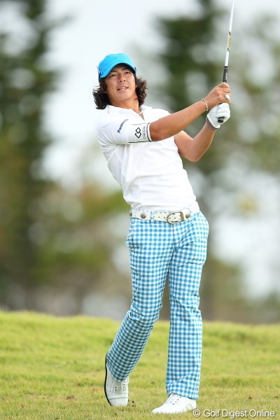 2012年 日本オープンゴルフ選手権競技 2日目 石川遼 う?ん、やっぱりあのプロを意識してる？