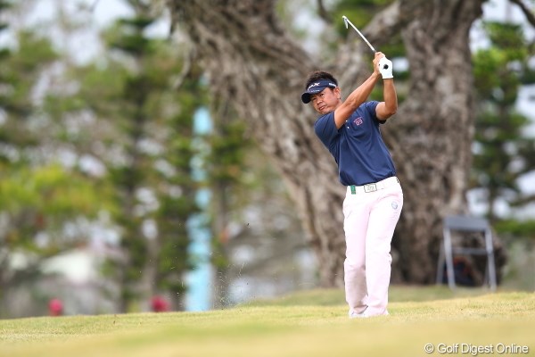 2012年 日本オープンゴルフ選手権競技 2日目 藤田寛之 ショットメーカーはやっぱ上位にいるね。