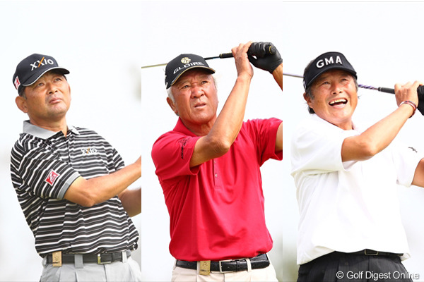 画像詳細 2012年 日本オープンゴルフ選手権競技 青木功、尾崎将司