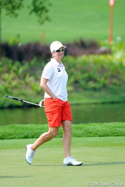2012年 サイム・ダービー LPGA マレーシア 2日目 カリー・ウェブ
