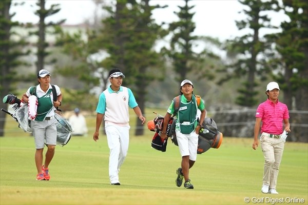 2012年日本OP写真速報 3日目／松山英樹、浅地洋佑