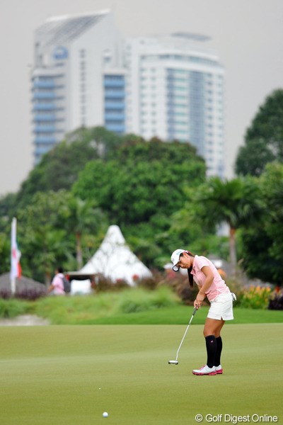 2012年 サイム・ダービー LPGA マレーシア 3日目 宮里藍