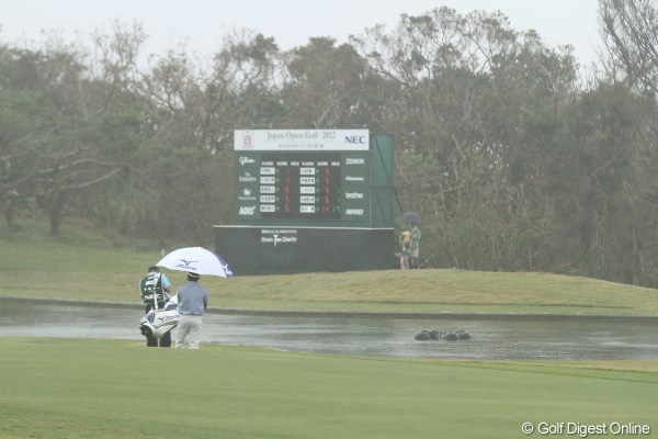 2012年 日本オープンゴルフ選手権競技 3日目 手嶋プロ