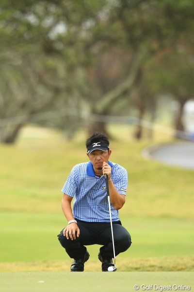 2012年 日本オープンゴルフ選手権競技 3日目 小林正則 グーンと順位をあげてきた小林プロ。明日もナイスプレイに期待。