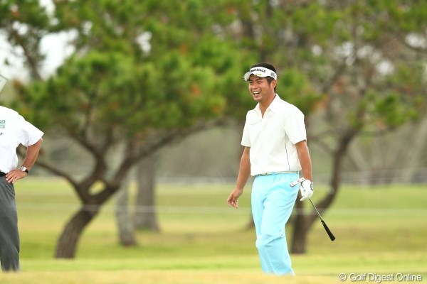 2012年 日本オープンゴルフ選手権競技 3日目 池田勇太 笑うとメチャクチャ可愛いんです。