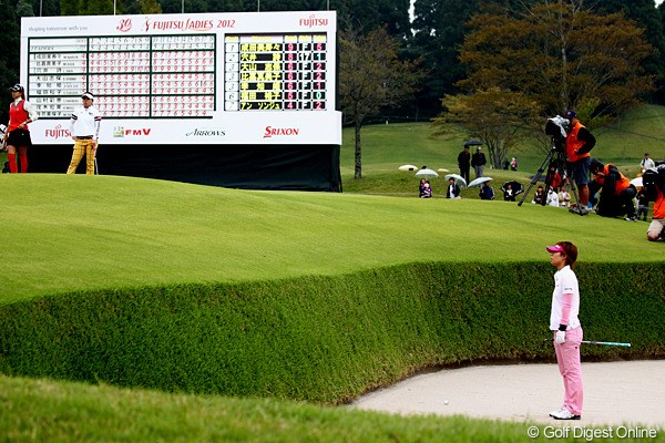 2012年 富士通レディース 最終日  穴井詩