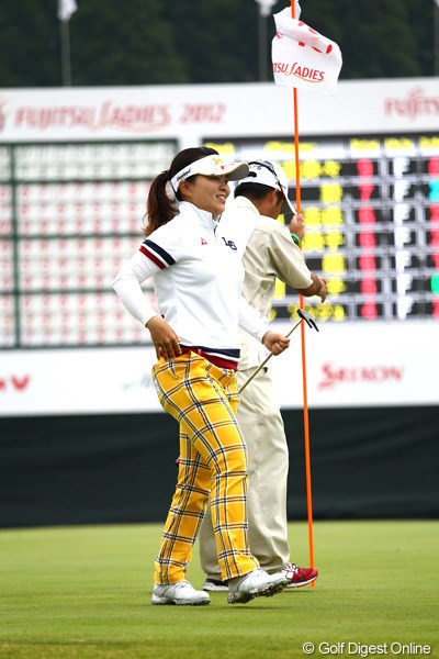 2012年 富士通レディース 最終日  井芹美保子
