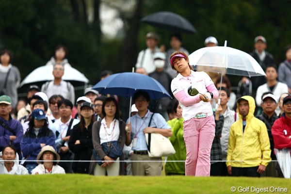 2012年 富士通レディース 最終日 穴井詩