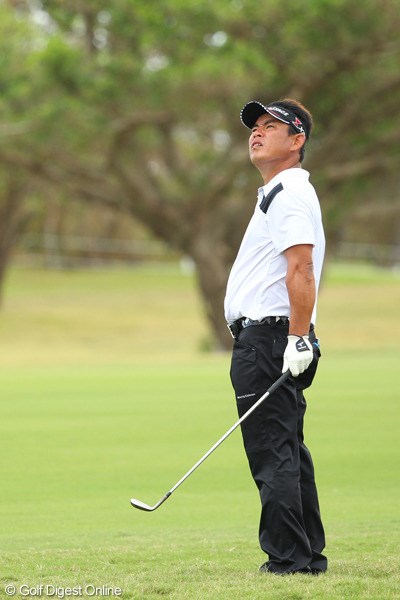 2012年 日本オープンゴルフ選手権競技 最終日 平塚哲二 平塚哲二の口から最初に出たのは、久保谷健一への祝福ではなく・・・