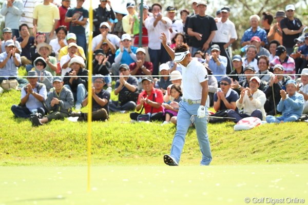 2012年 日本オープンゴルフ選手権競技 最終日 久保谷健一 この時のチップインが優勝をたぐり寄せたのかな。