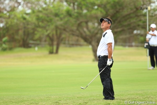2012年 日本オープンゴルフ選手権競技 最終日 平塚哲二 今週は風との戦い。