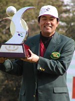 2002年 ダイドードリンコ静岡オープンゴルフトーナメント 最終日 室田淳 絶好調の室田淳