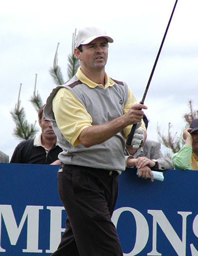 2002年 日本プロゴルフ選手権大会 初日 リチャード・バックウェル 3アンダーのR.バックウェル