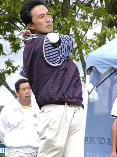2002年 日本プロゴルフ選手権大会 初日 佐藤英之 復活なるか、佐藤英之