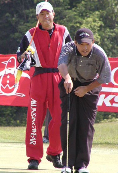 2002年 マンシングウェアオープンKSBカップ 最終日 久保谷健一