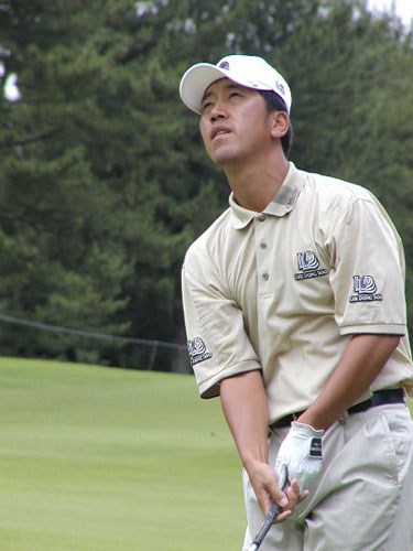 2002年 住建産業オープン広島ゴルフトーナメント 最終日 S.K.ホ S.K.ホは、風を読みきった