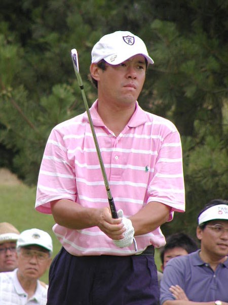 2002年 アイフルカップゴルフトーナメント 最終日 今野康晴