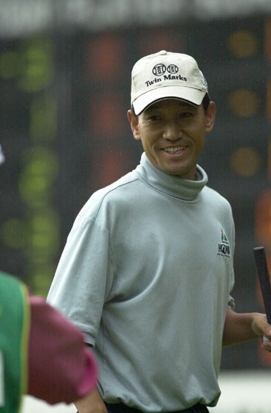 2002年 日本オープンゴルフ選手権競技 3日目 金鐘徳 粘り強く首位に浮上した金