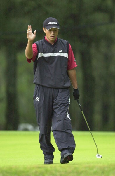 2002年 日本オープンゴルフ選手権競技 3日目 佐藤信人 我慢のラウンドで逆転を狙う佐藤