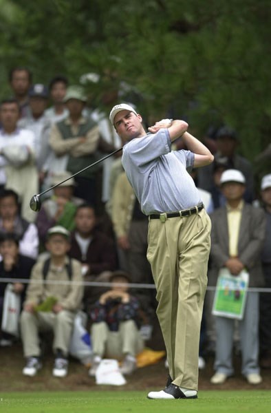 2002年 日本オープンゴルフ選手権競技 最終日 デビッド・スメイル  スメイルは全く隙を見せなかった