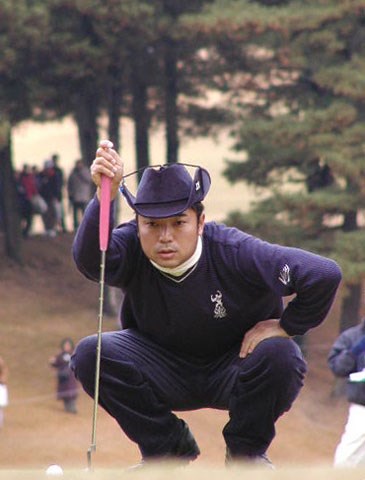 2002年 ゴルフ日本シリーズJTカップ 最終日 片山晋呉
