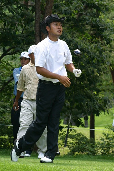 2002年 日本ゴルフツアー選手権イーヤマカップ 初日 片山晋呉