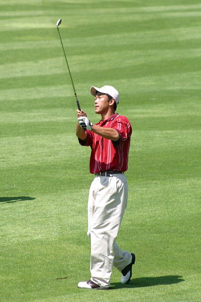 2002年 日本ゴルフツアー選手権イーヤマカップ 初日 久保谷健一