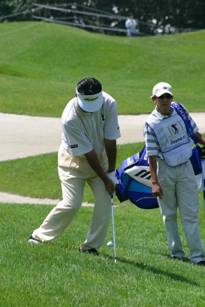 2002年 日本ゴルフツアー選手権イーヤマカップ 初日 鈴木亨 全英オープンの出場を決めた選手 鈴木亨