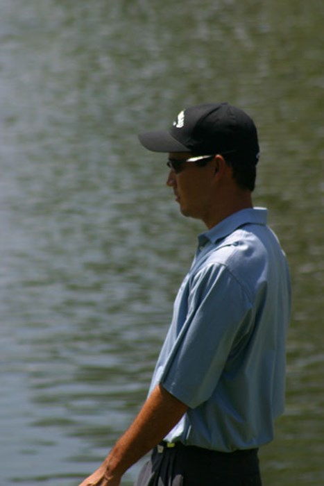 全英オープンの出場を決めた選手 D.ウィルソン 2002年 日本ゴルフツアー選手権イーヤマカップ 初日 ディーン・ウィルソン