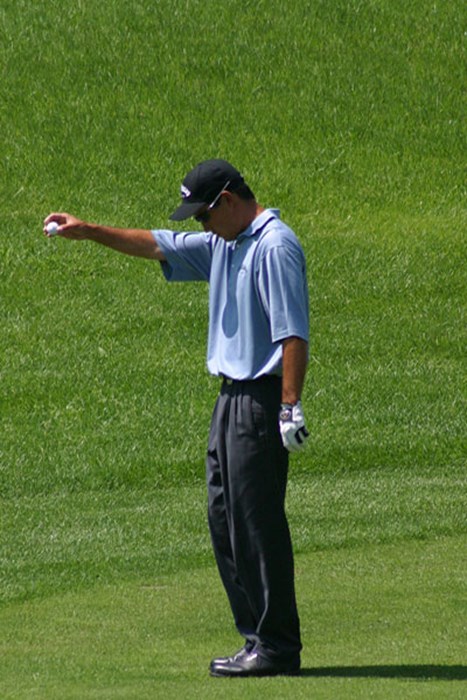 全英オープンの出場を決めた選手 D.ウィルソン 2002年 日本ゴルフツアー選手権イーヤマカップ 初日 ディーン・ウィルソン