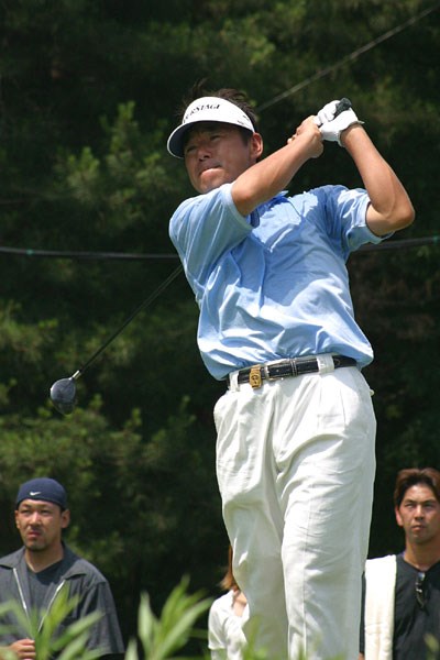 2002年 日本ゴルフツアー選手権イーヤマカップ 初日 尾崎直道 