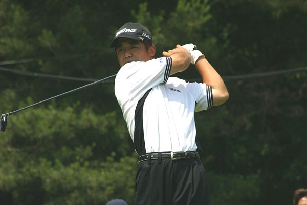 2002年 日本ゴルフツアー選手権イーヤマカップ 初日 伊沢利光 