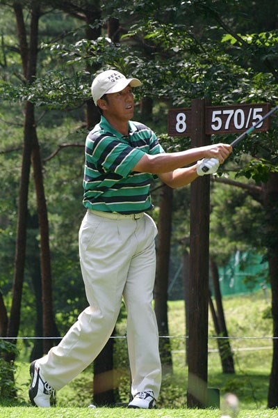 2002年 日本ゴルフツアー選手権イーヤマカップ 初日 芹澤信雄 