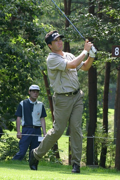 2002年 日本ゴルフツアー選手権イーヤマカップ 初日 クリスチャン・ペーニャ 