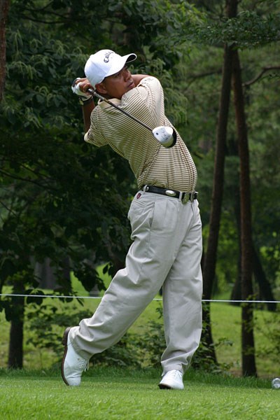 2002年 日本ゴルフツアー選手権イーヤマカップ 初日 プラヤド・マークセン 