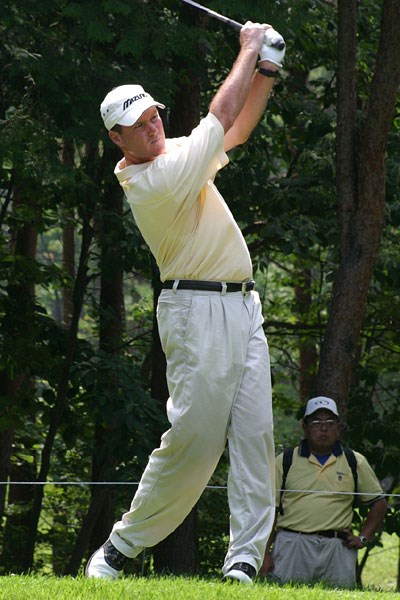 2002年 日本ゴルフツアー選手権イーヤマカップ 初日 トッド・ハミルトン 