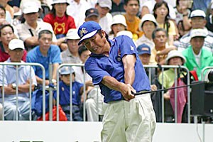 2002年 日本ゴルフツアー選手権イーヤマカップ 3日目 尾崎将司 尾崎将司ティショット