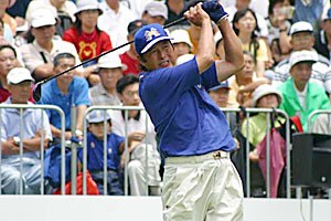 2002年 日本ゴルフツアー選手権イーヤマカップ 3日目 尾崎将司 尾崎将司ティショット