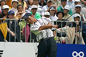 2002年 日本ゴルフツアー選手権イーヤマカップ 3日目 久保谷健一 久保谷健一ティショット
