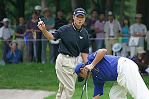 2002年 日本ゴルフツアー選手権イーヤマカップ 3日目 佐藤信人 