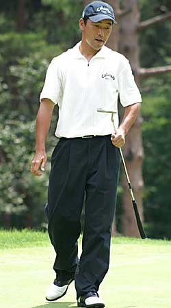 2002年 日本ゴルフツアー選手権イーヤマカップ 最終日 久保谷健一 